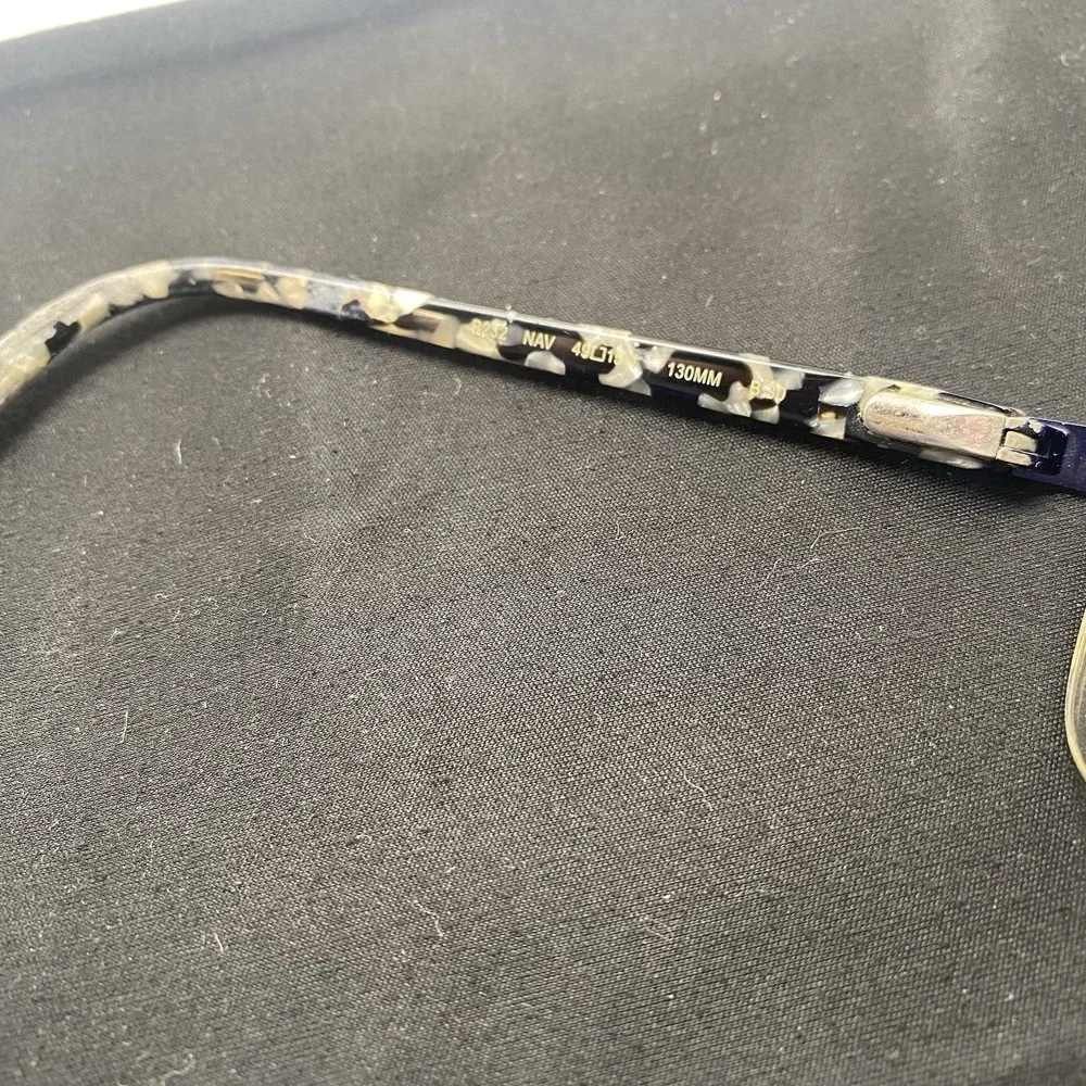 Ted Baker Eyeglasses FRAME ONLY B323 NAV 49-15-130 Multicolor 566
